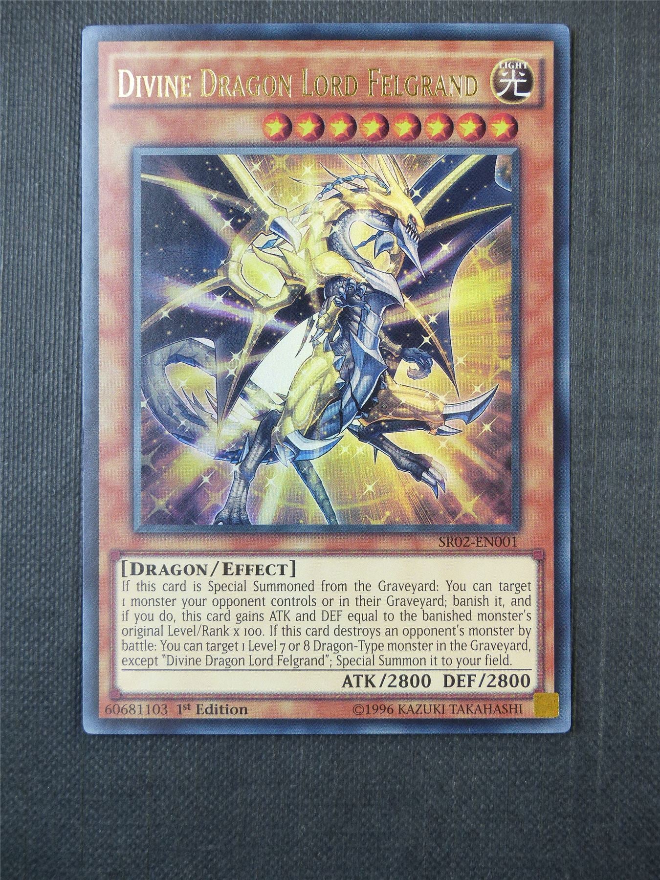yugioh felgrand cards Divine Dragon Lord Felgrand