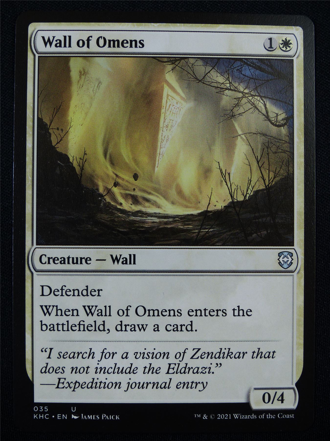 Wall of Omens - Mtg Card #H5