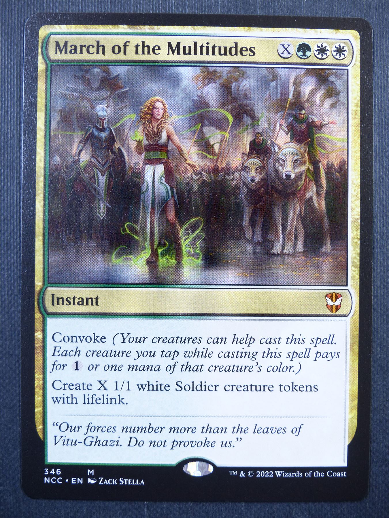 March of the Multitudes - Mtg Card #4MH