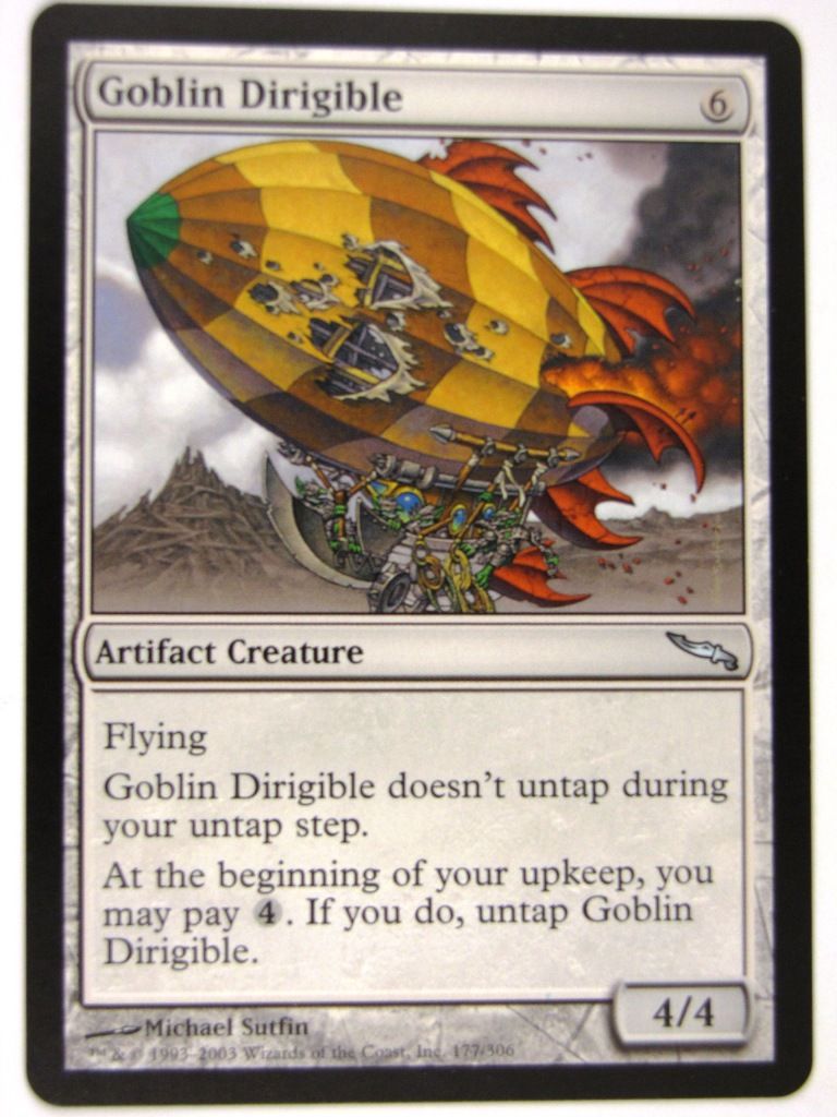 MTG Magic: the Gathering Cards: GOBLIN DIRIGIBLE: MRD