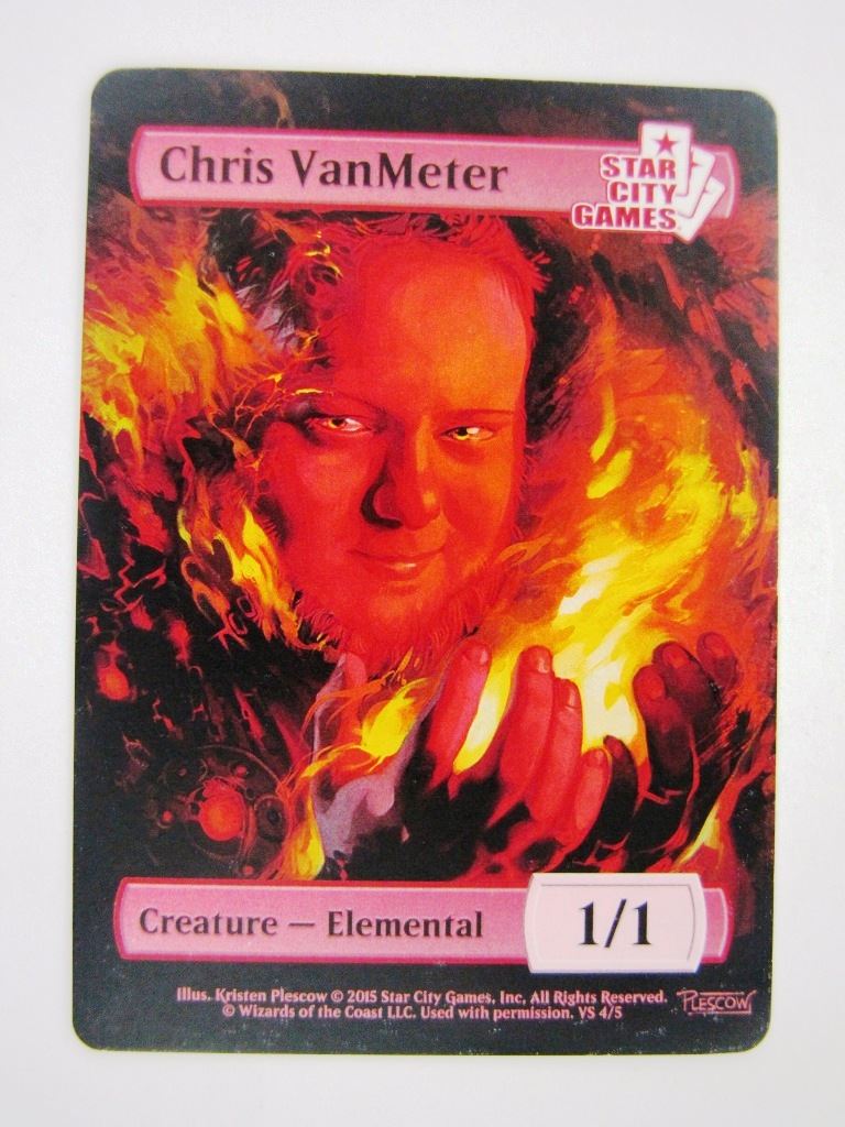 MTG Magic Cards: CHRIS VANMETER Token # 11E21