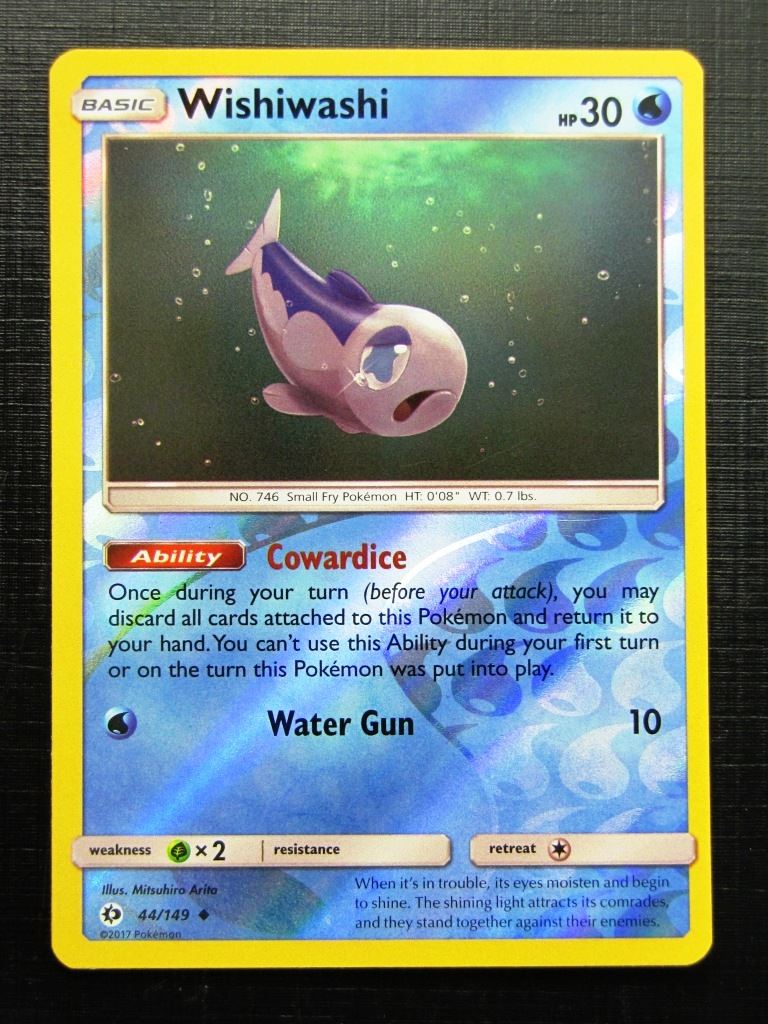 wishiwashi pokemon card price Pokemon Cards: WISHIWASHI 44/149 REVERSE HOLO # 25A73 – Archeron