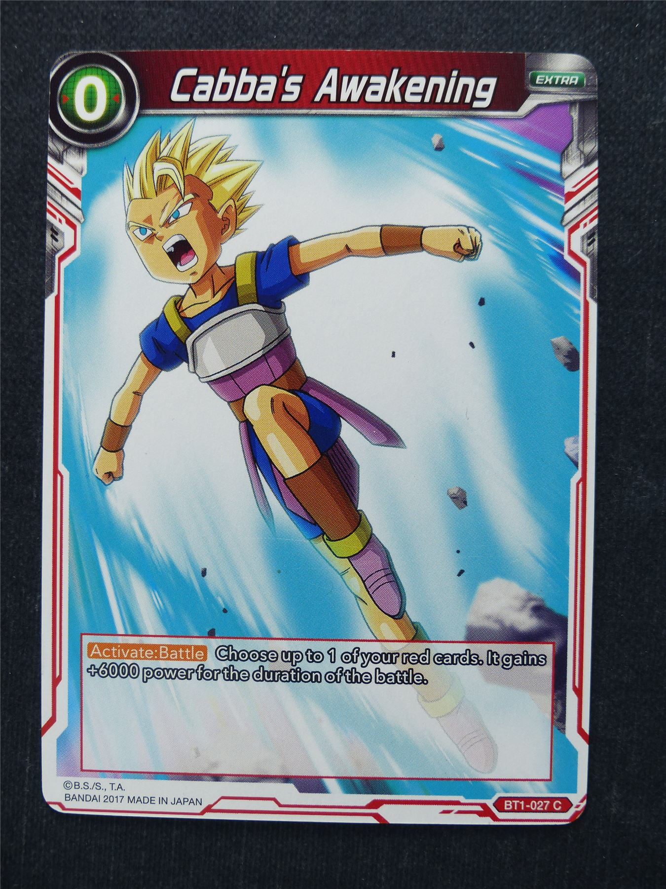 Cabba's Awakening - Dragon Ball Super Cards #2T
