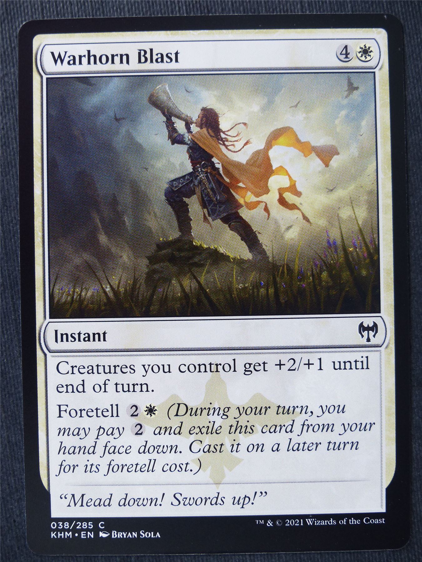 Warhorn Blast - Mtg Magic Cards #17