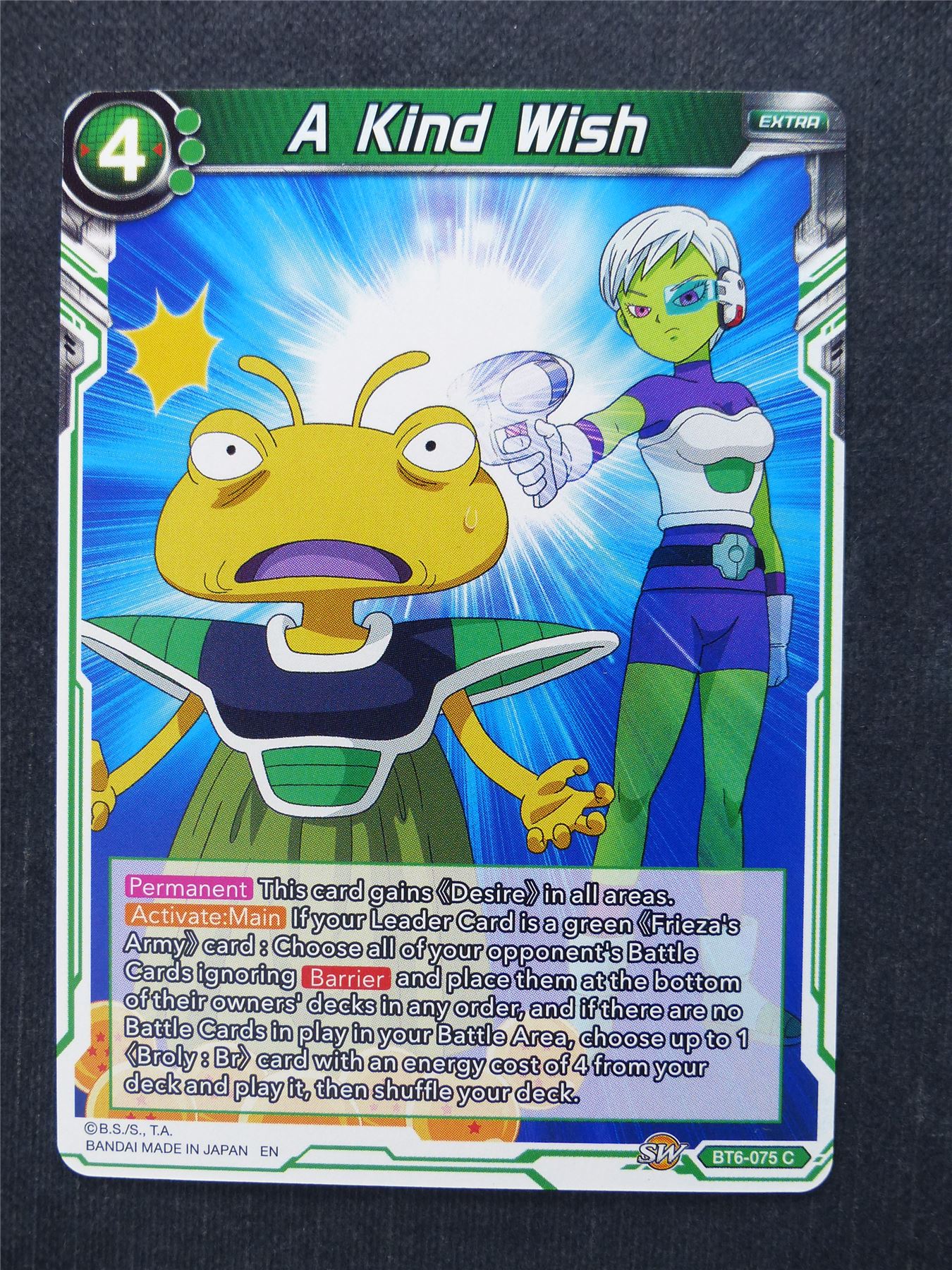 A Kind Wish - Dragon Ball Super Cards #93