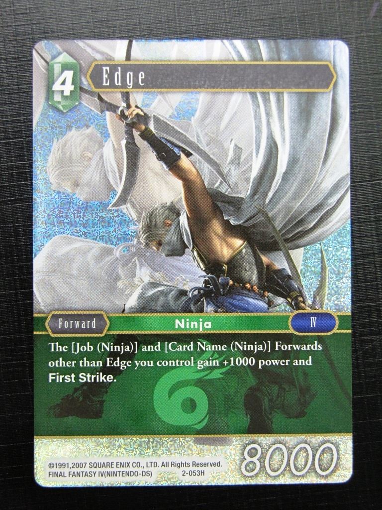Final Fantasy Cards: EDGE 2-053H FOIL # 27G55