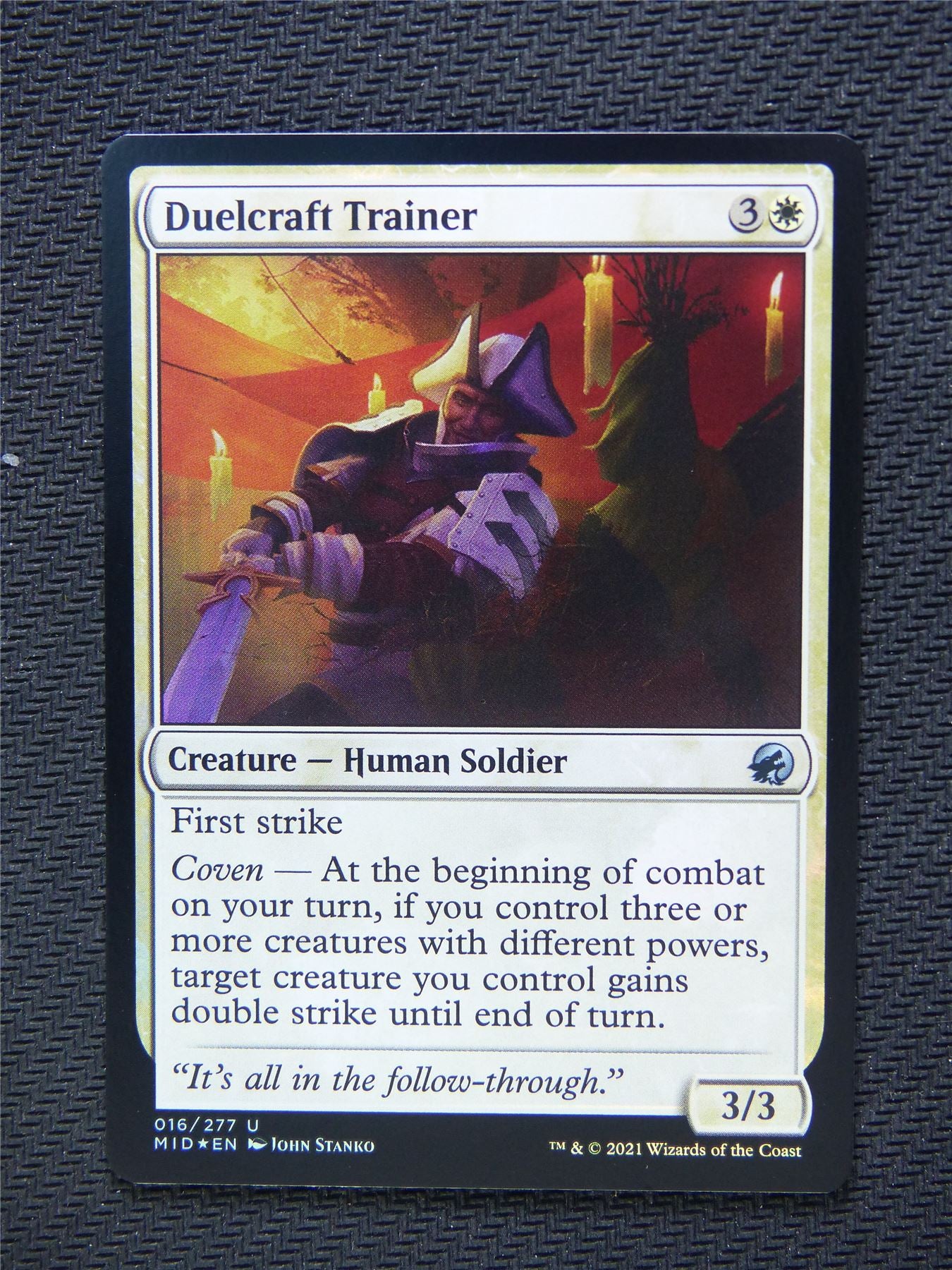 Duelcraft Trainer Foil - Innistrad - Mtg Card #3MS