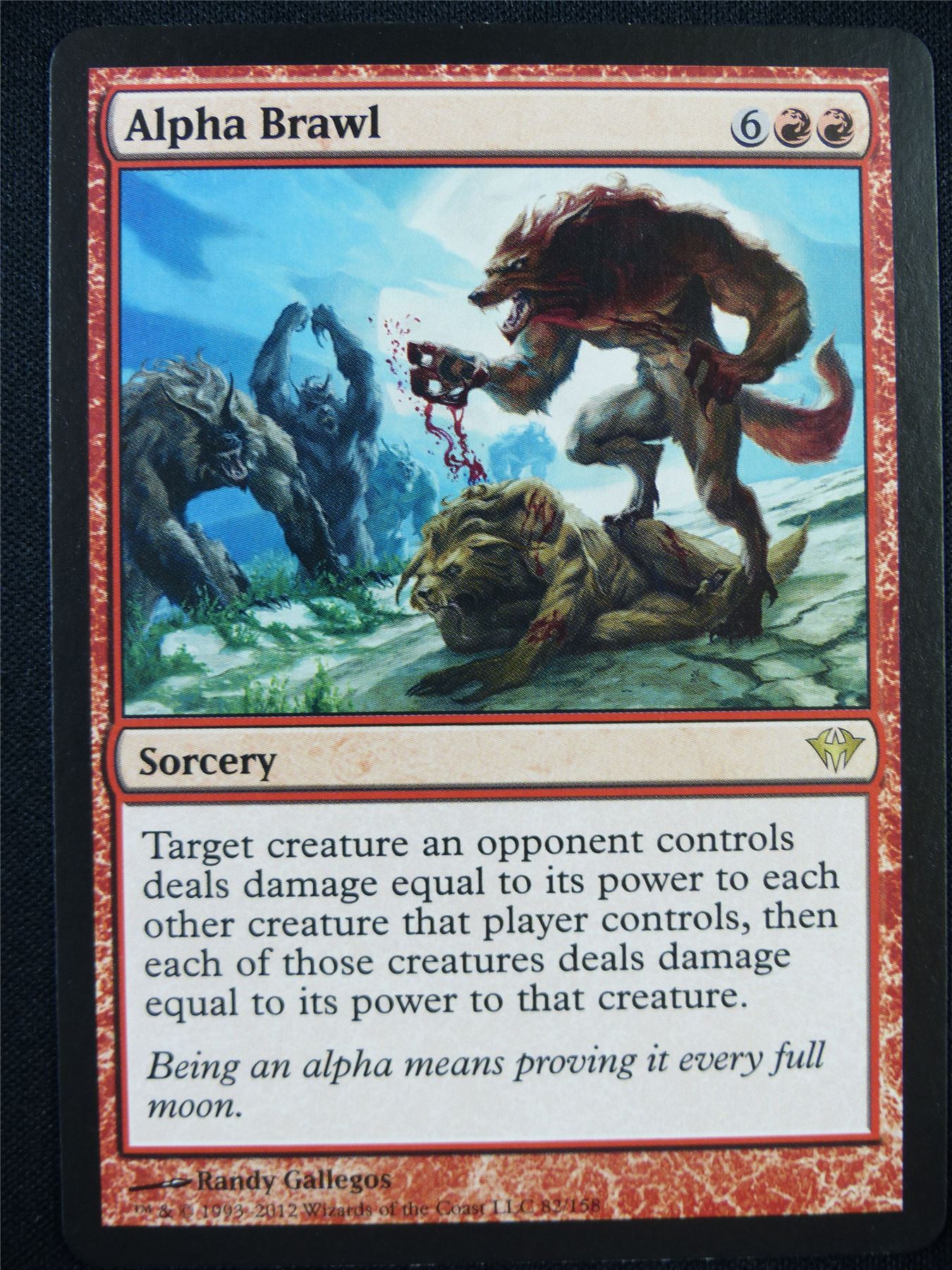 Alpha Brawl - Mtg Card #2PU