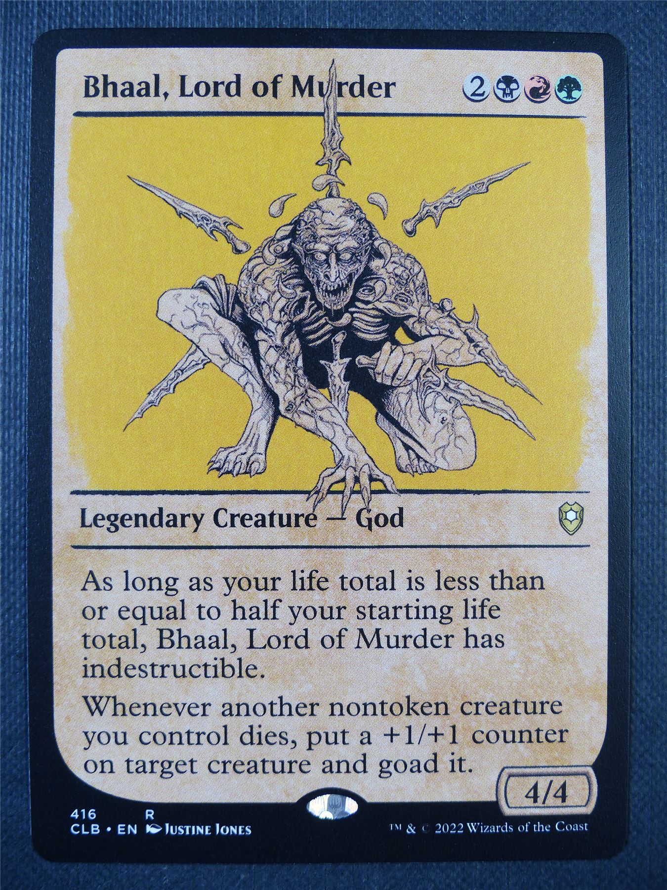 Bhaal Lord of Murder Showcase - Mtg Card #6SP