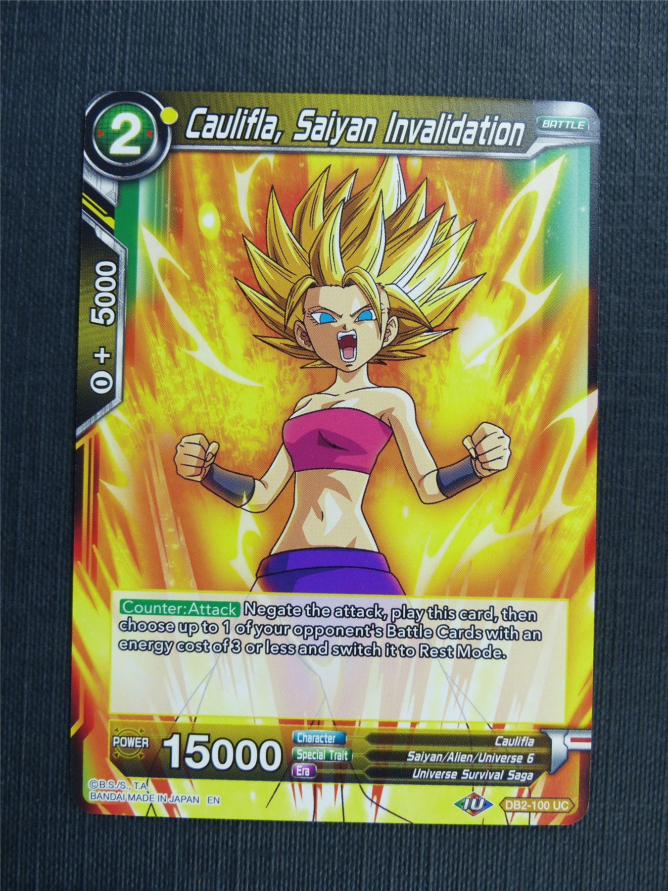 Caulifla Saiyan Invalidation