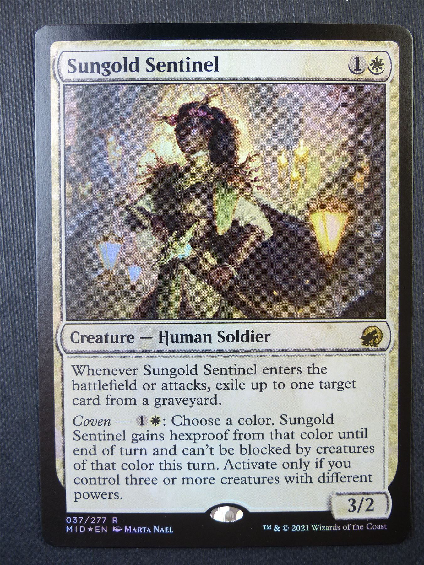 Sungold Sentinel Foil - Mtg Card #8BK