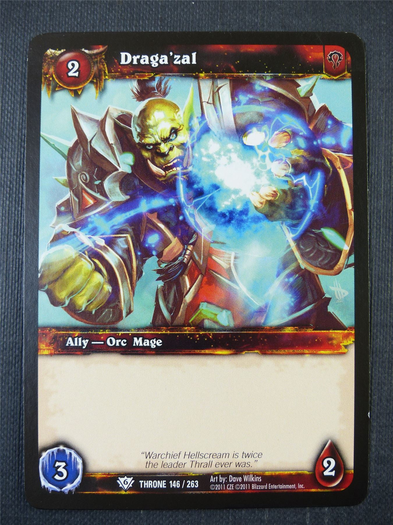 Draga'zal 146/263 - WoW Card #1BB