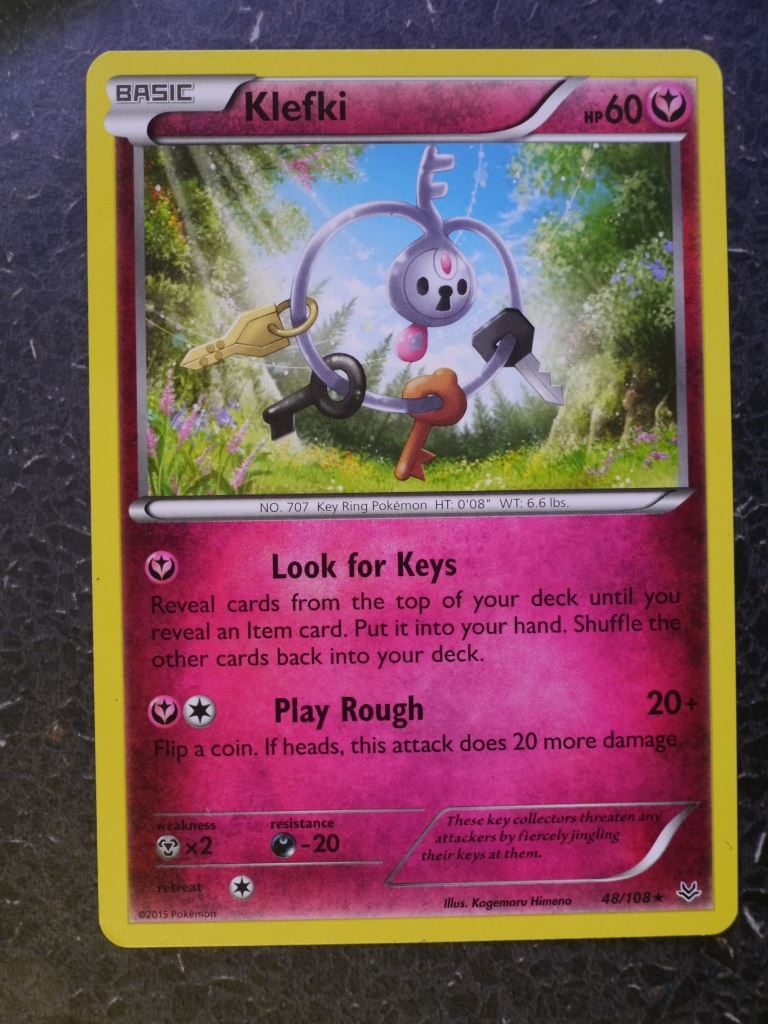 klefki pokemon card value Klefki Pokemon Fusion Strike TCG Card 186/264