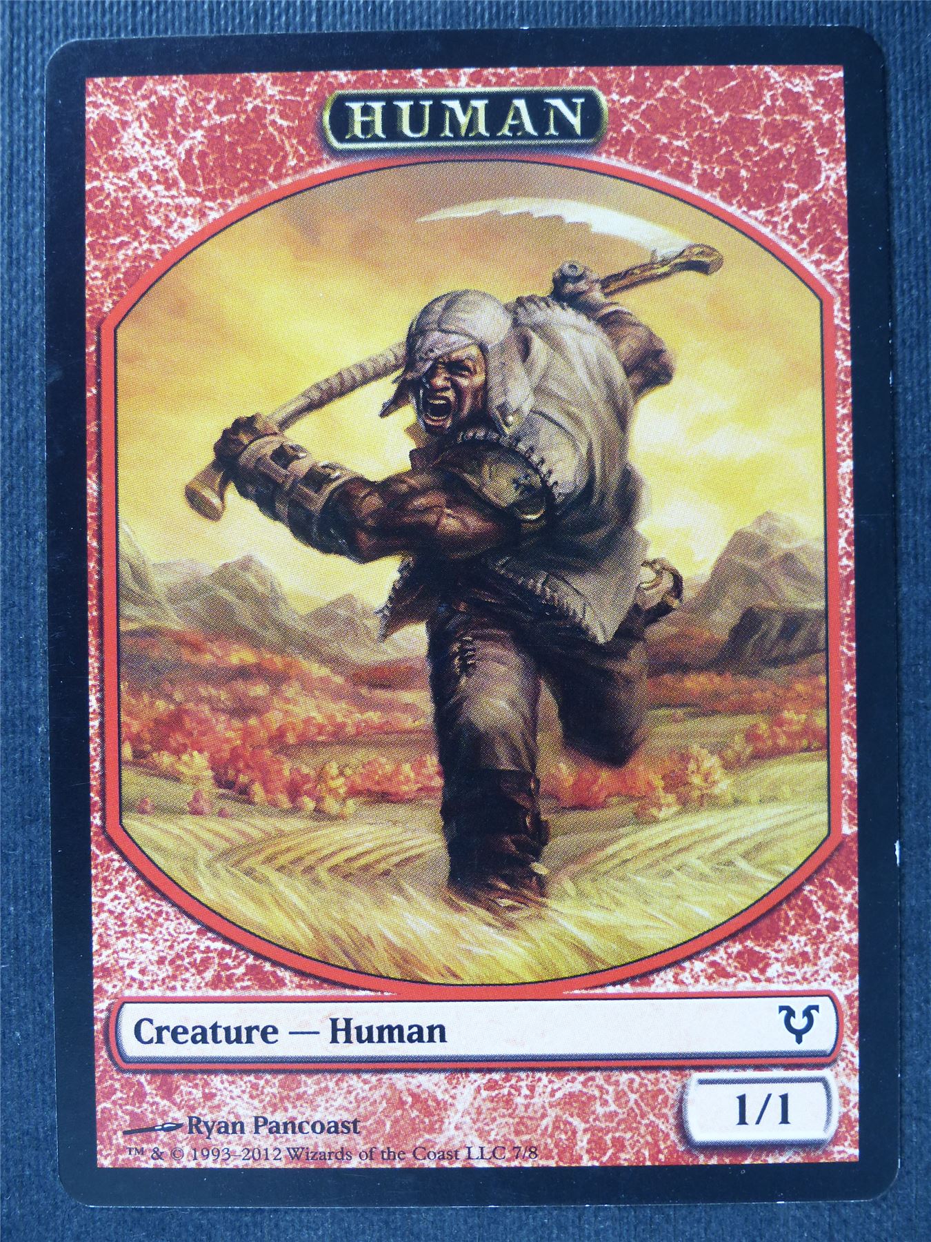 Human Token - Mtg Card #1SE