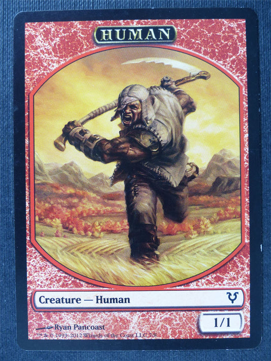 Human Token - Mtg Card #1SE