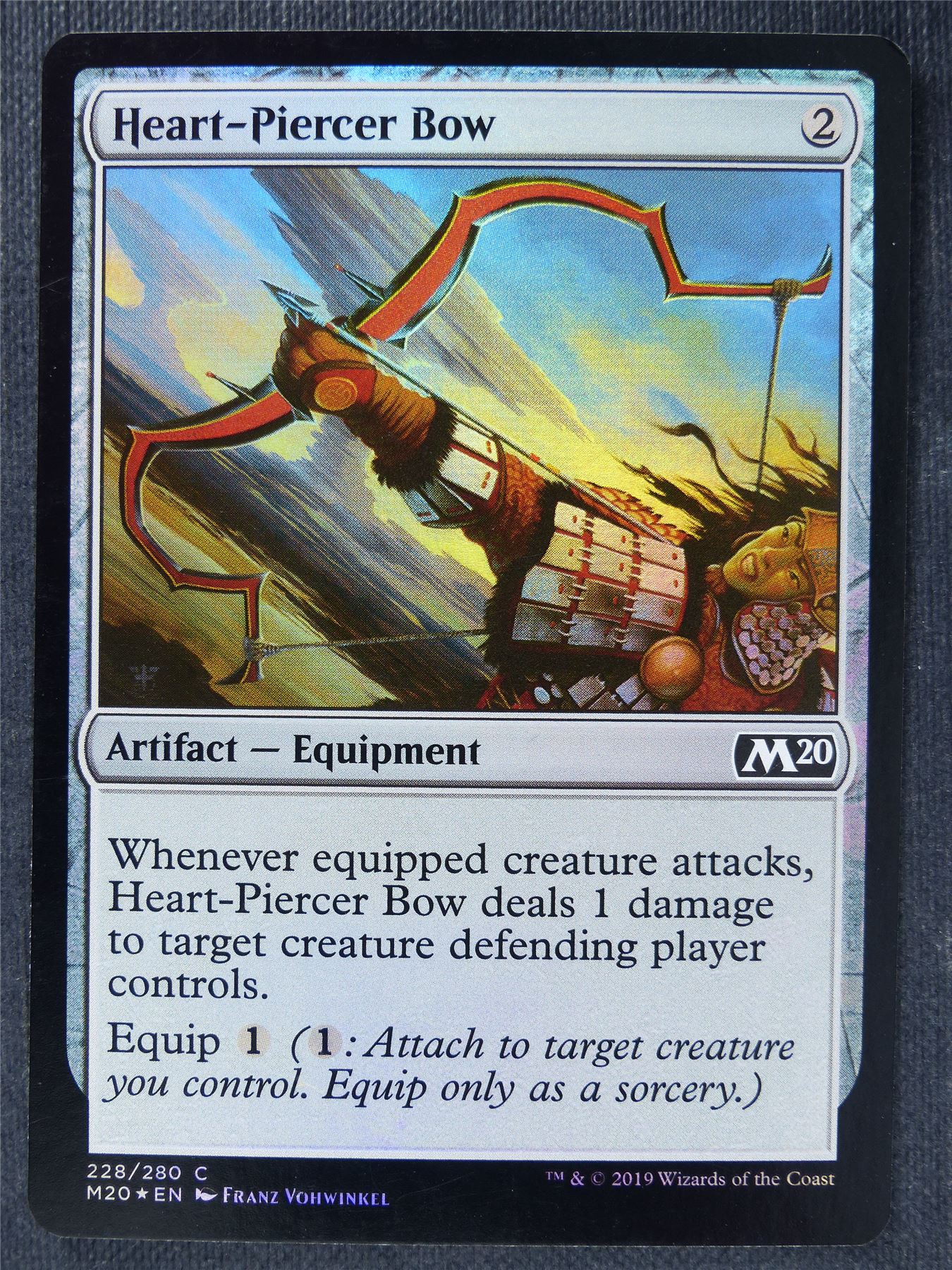 Heart-Piercer Bow Foil - Mtg Magic Cards #R3