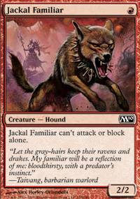 Mtg Magic Card: M10 : Jackal Familiar