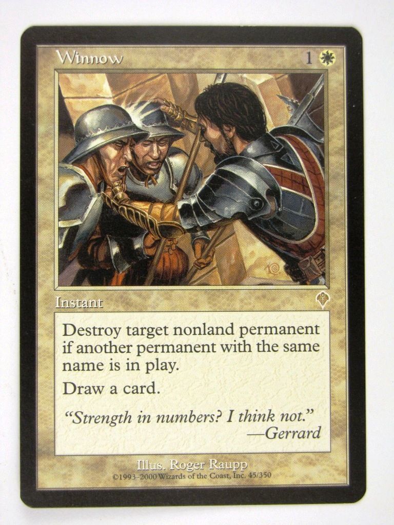 Mtg - WINNOW - Played Rare