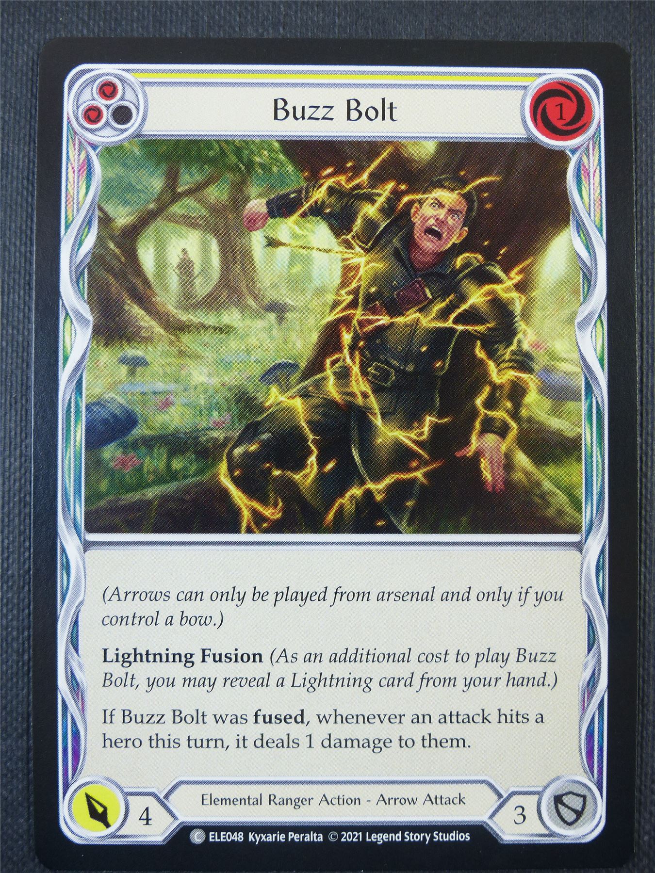 Buzz Bolt - Yellow - Tales of Aria 1st ed - Flesh and Blood Card #622