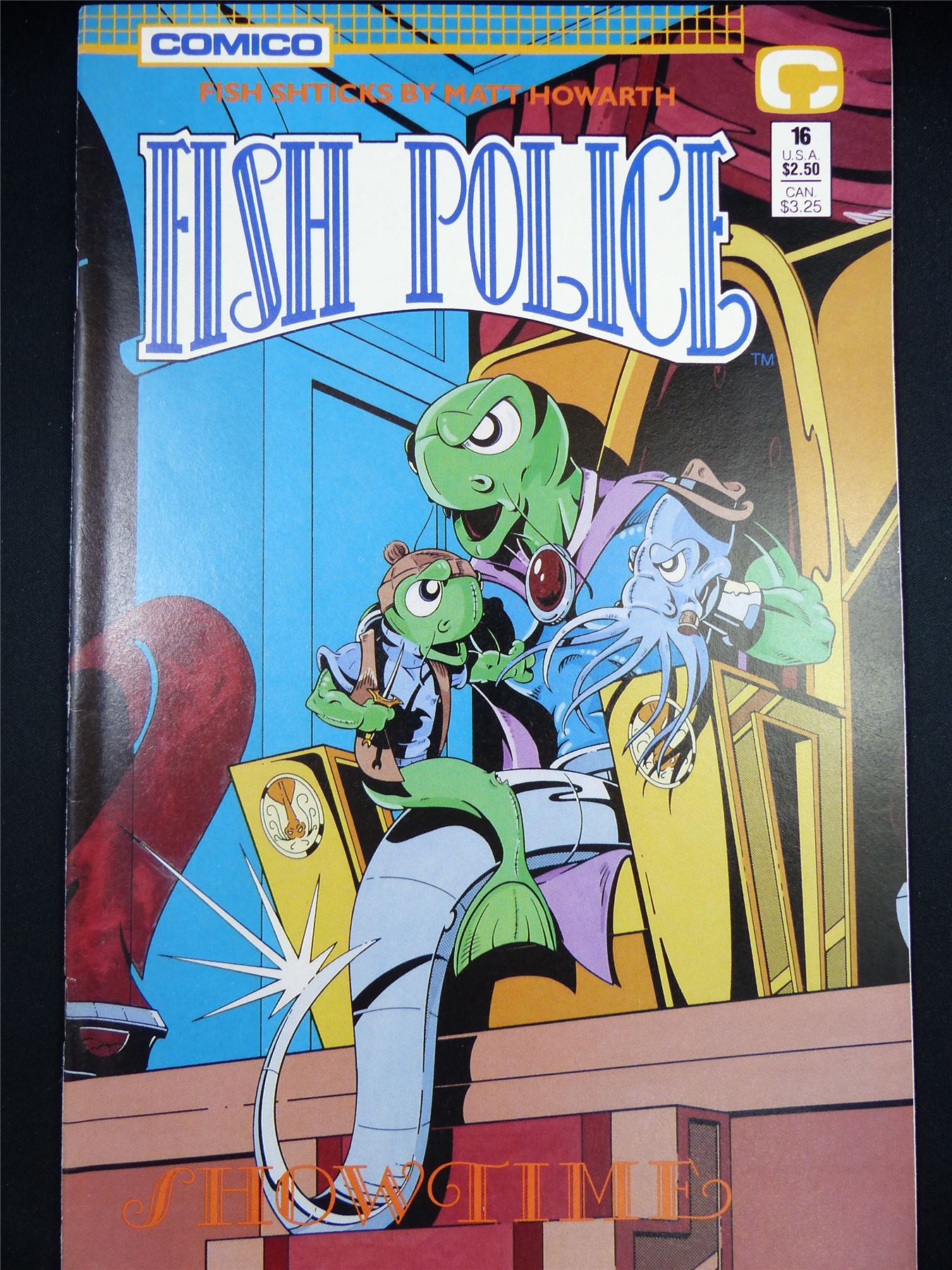 The FISH Police #16 - Comico Comic #1HT