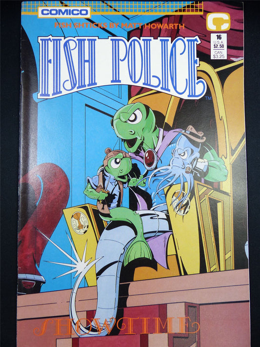 The FISH Police #16 - Comico Comic #1HT
