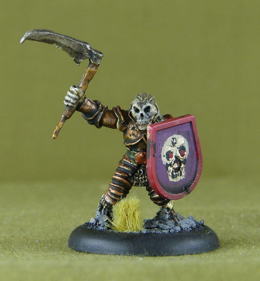 Classic Armoured Skeleton - Painted - Vampire Counts - Soulblight Gravelords - Warhammer AoS Fantasy #165