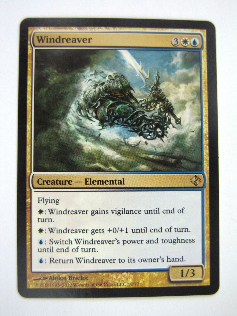 MTG Magic Played Cards: WINDREAVER # 6J67
