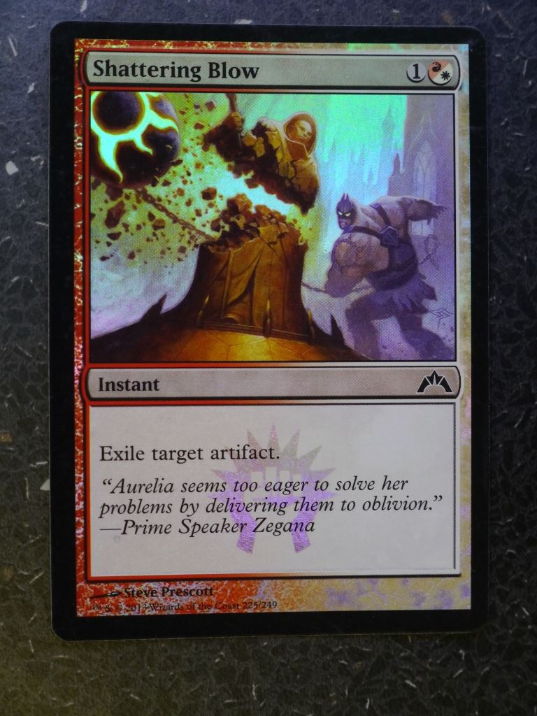 MTG Magic Cards: SHATTERING BLOW FOIL # 4H31
