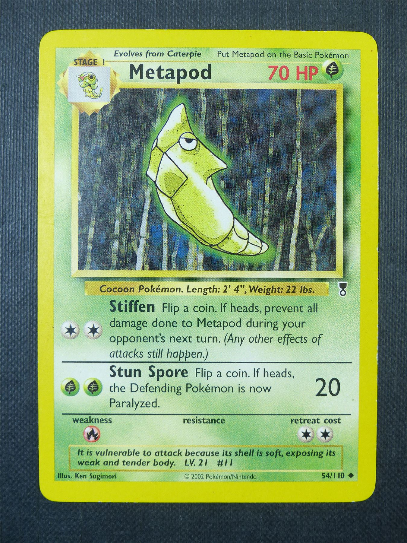 Metapod 54/110 - Pokemon Card #9PU