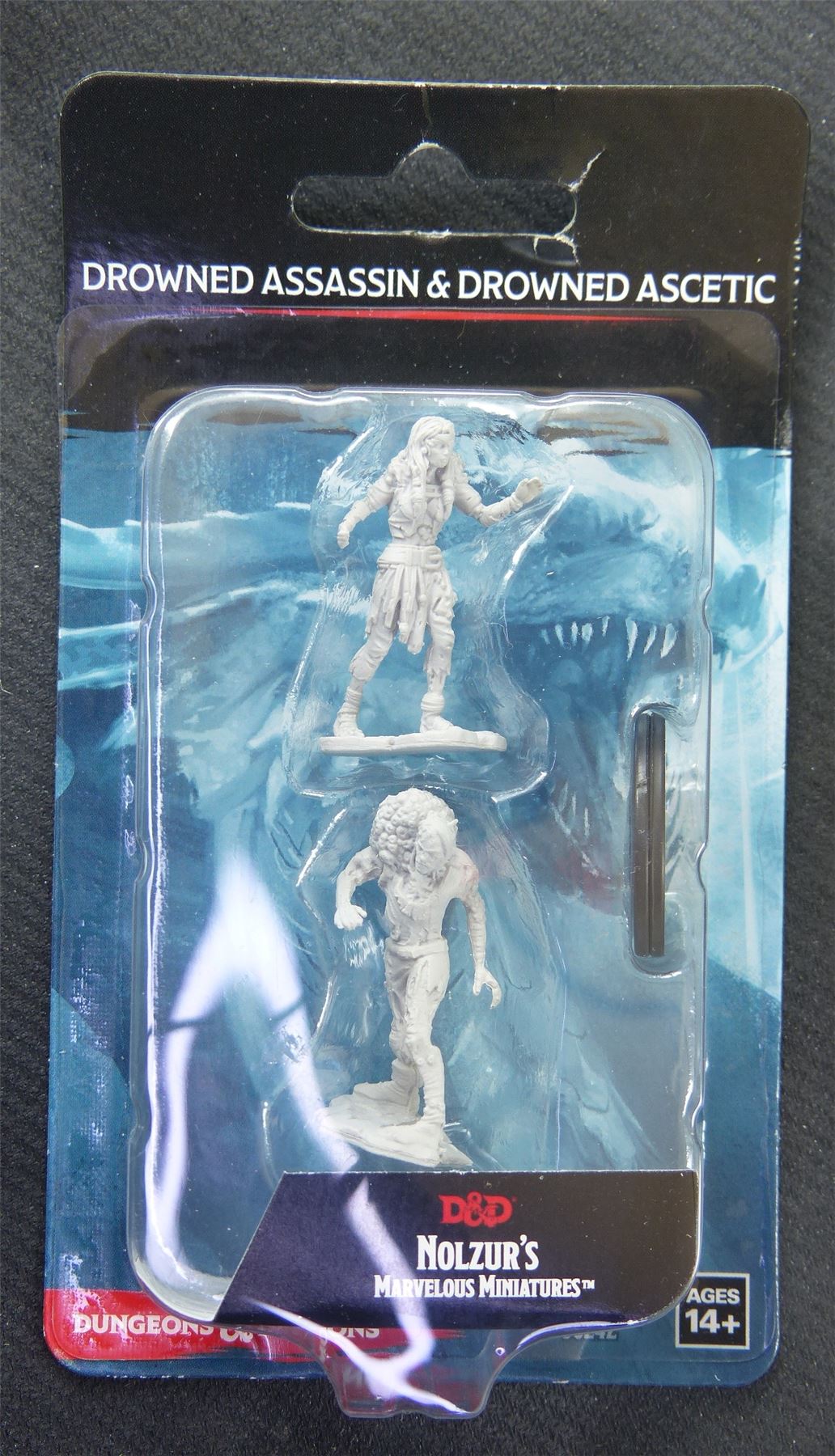 Drowned Assassin And Drowned Ascetic - Nolzurs Marvelous Miniatures - Dungeons And Dragons #9L