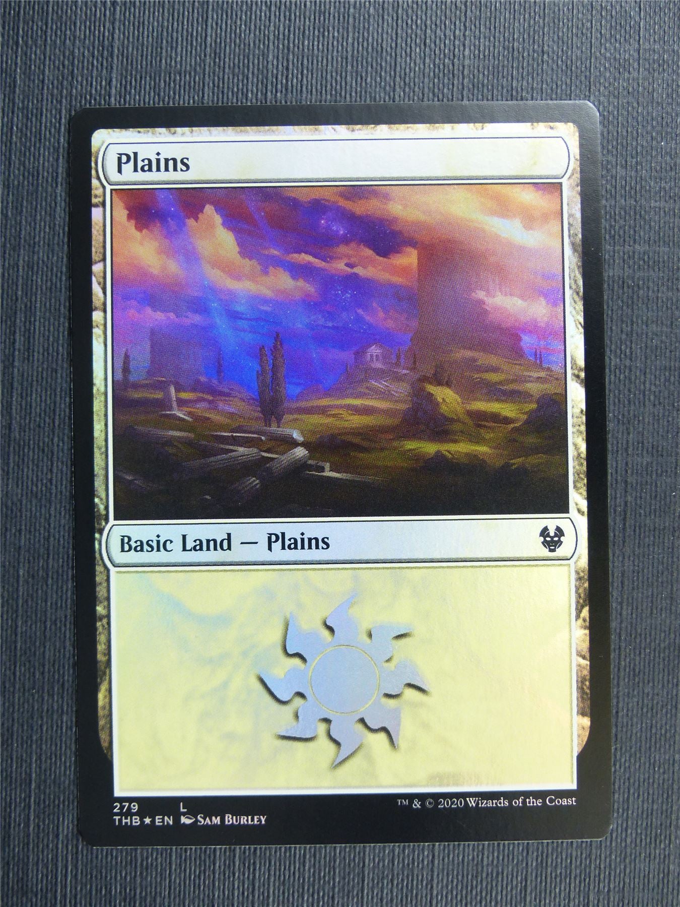 Plains 279 Foil - Theros Collector Ed - Mtg Magic Cards #3OH