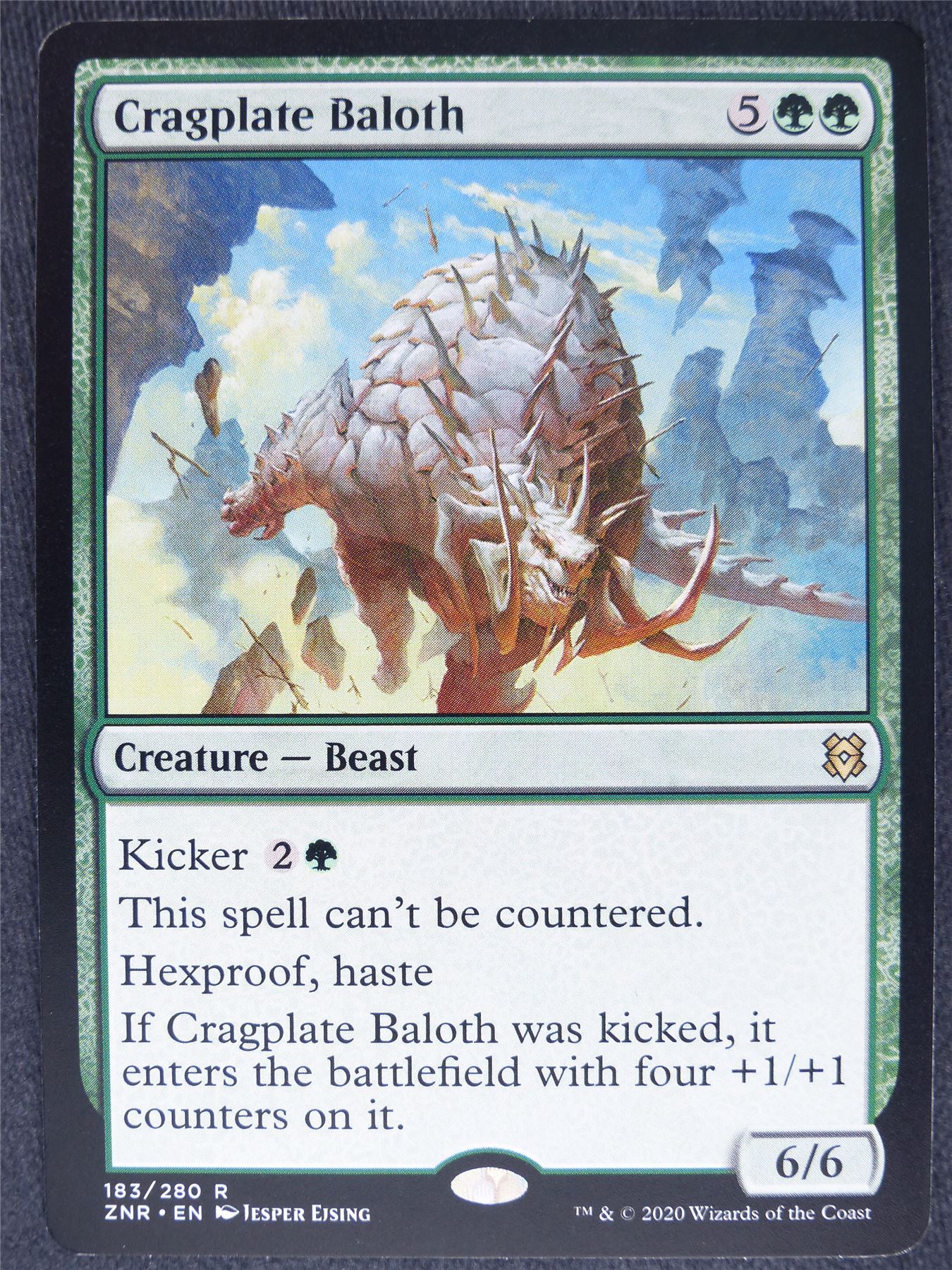 Cragplate Baloth Mint - Mtg Magic Cards #4Y