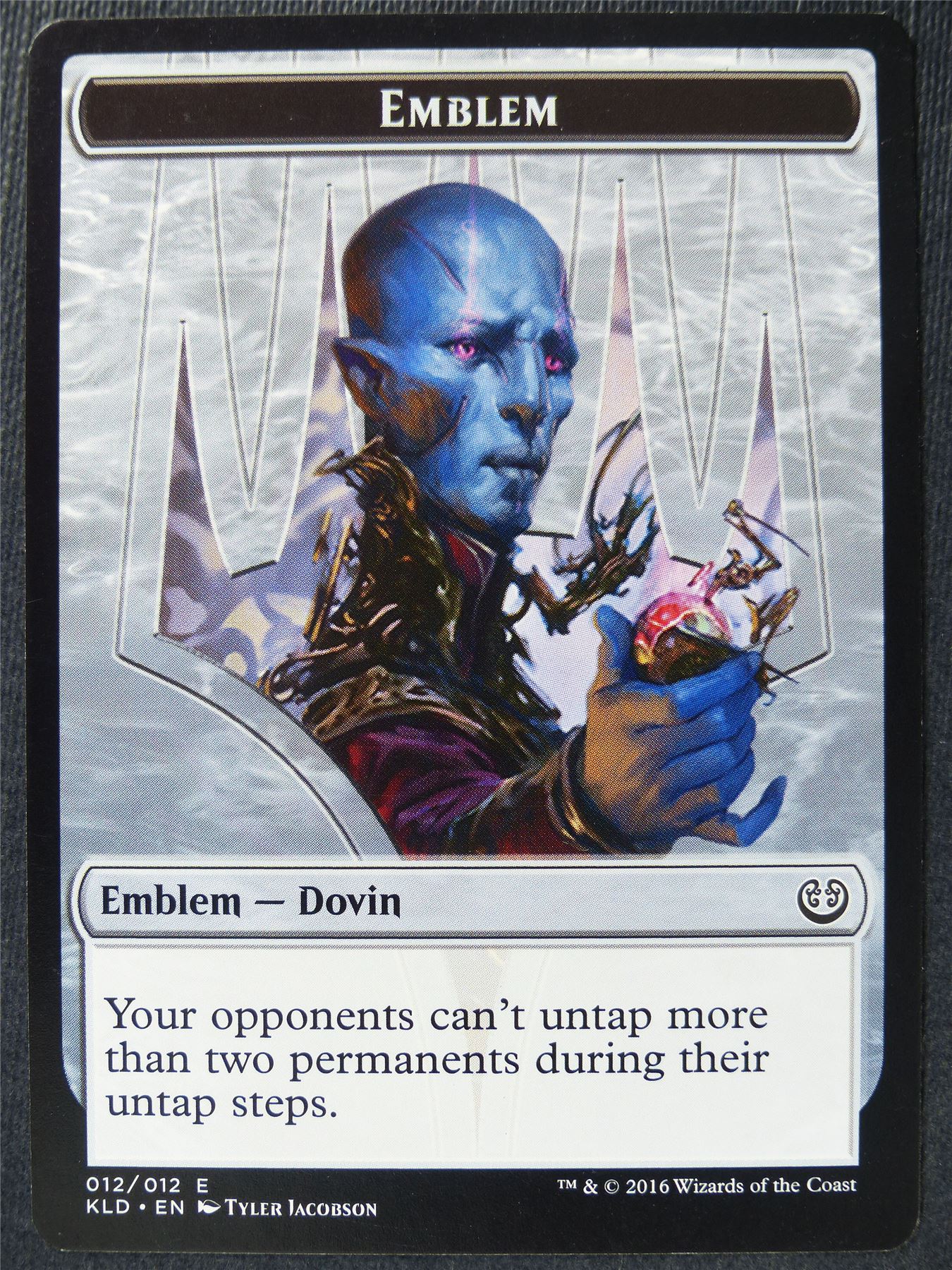 Dovin Emblem Token - Mtg Card #3SY