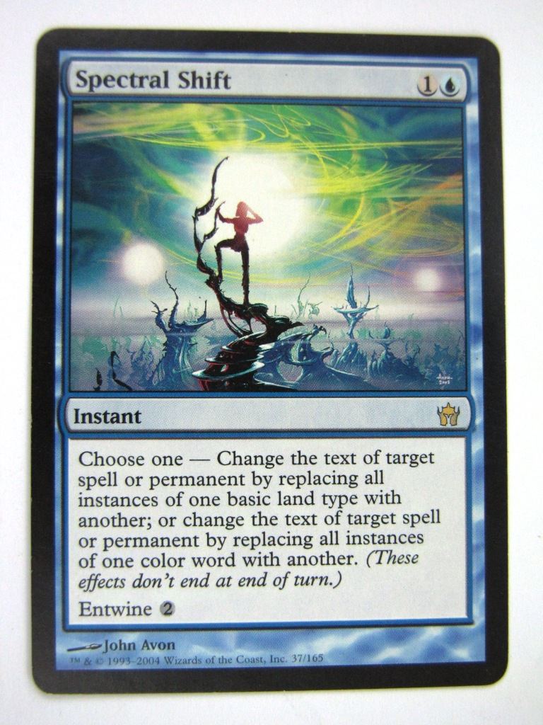 MTG Magic Played Cards: SPECTRAL SHIFT # 7C79
