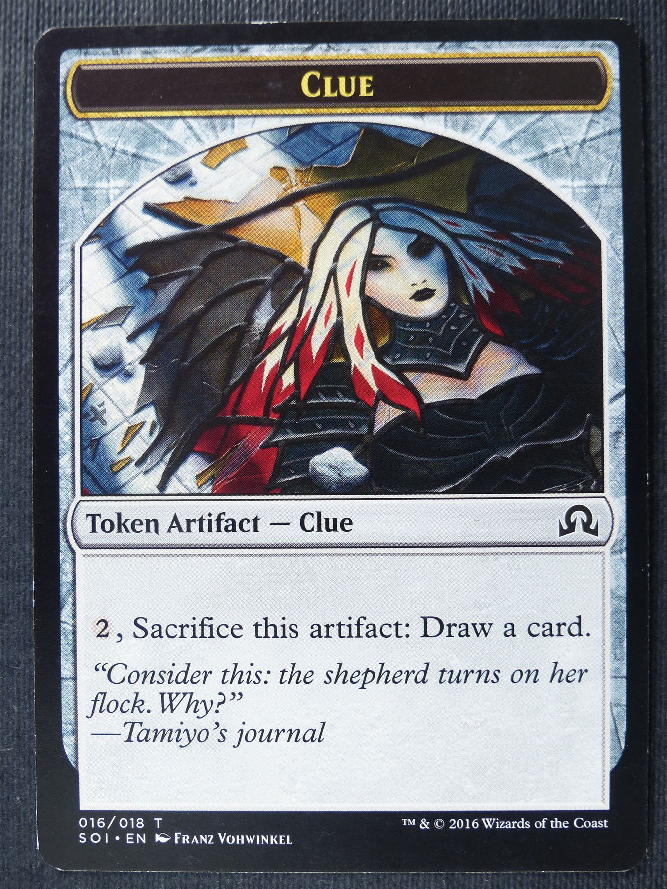 Clue Token - Mtg Card #1XT