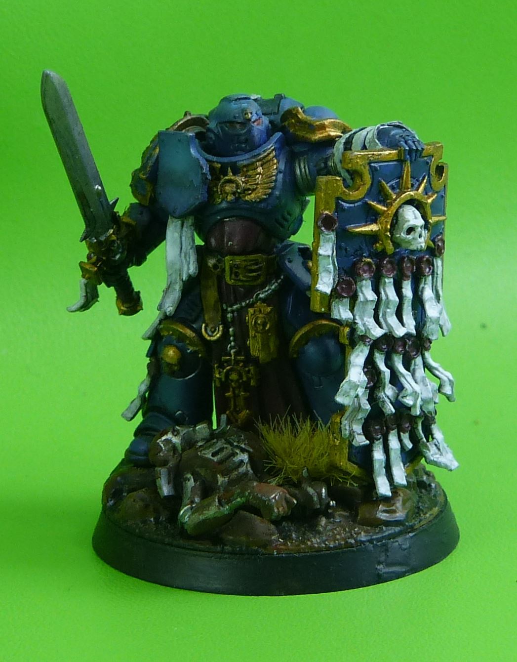 Space Marine Primaris Captain - Warhammer AoS 40k #PE