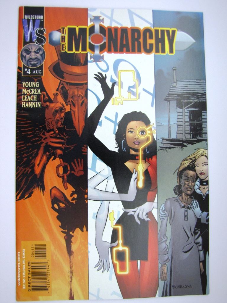 Wildstorm Comic: THE MONARCHY #4 AUGUST # 34D77