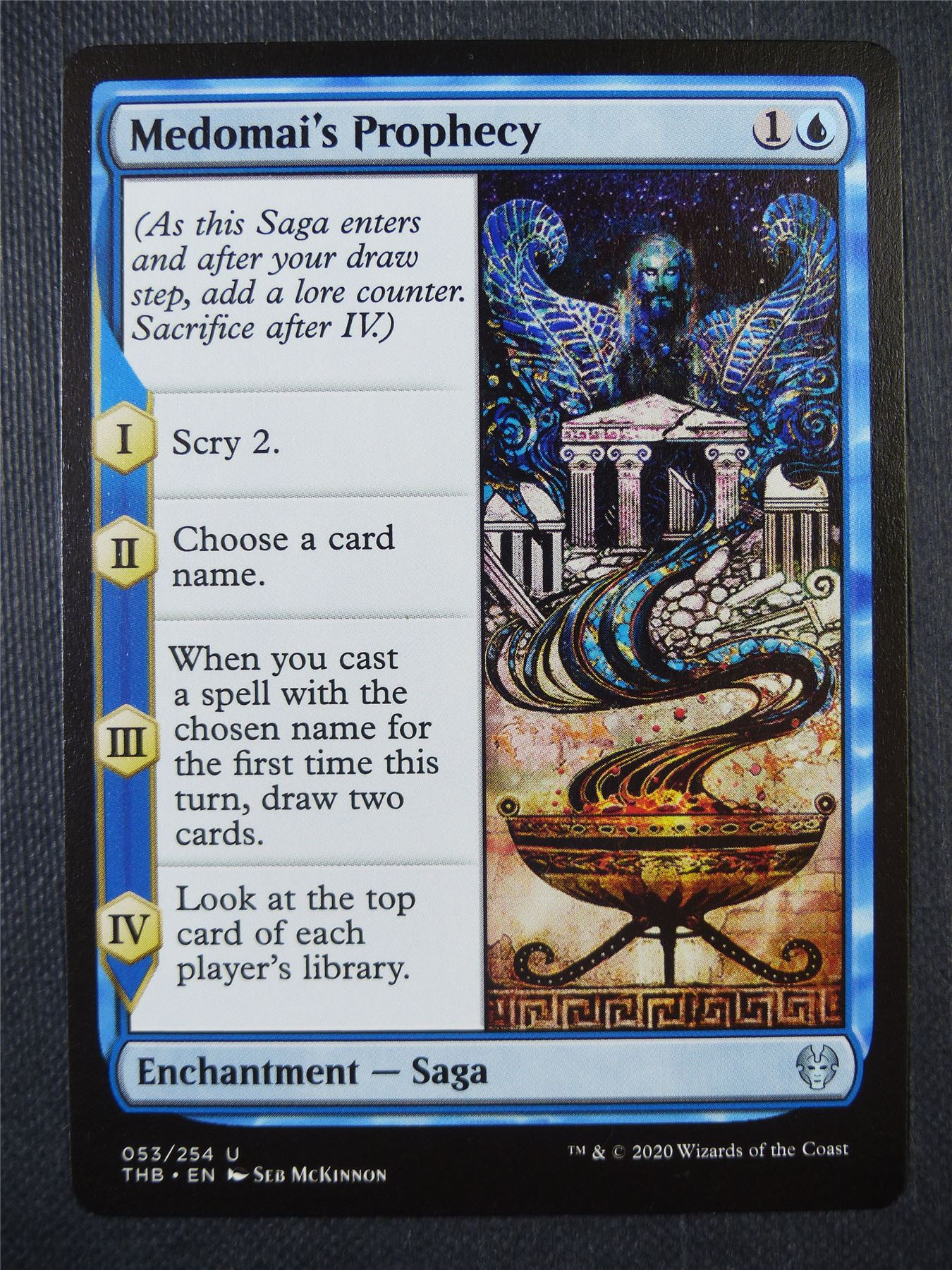 Medomai's Prophecy - Mtg Card #80H