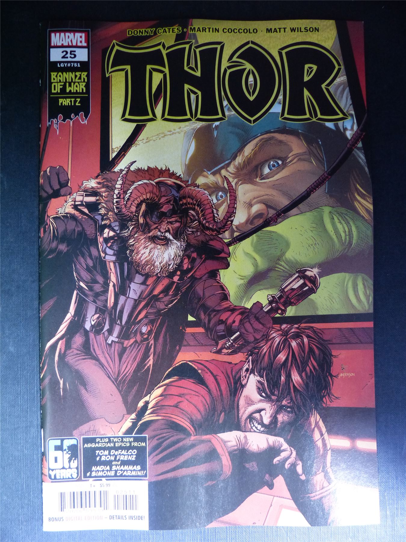 THOR #25 - Jul 2022 - Marvel Comics #2JD