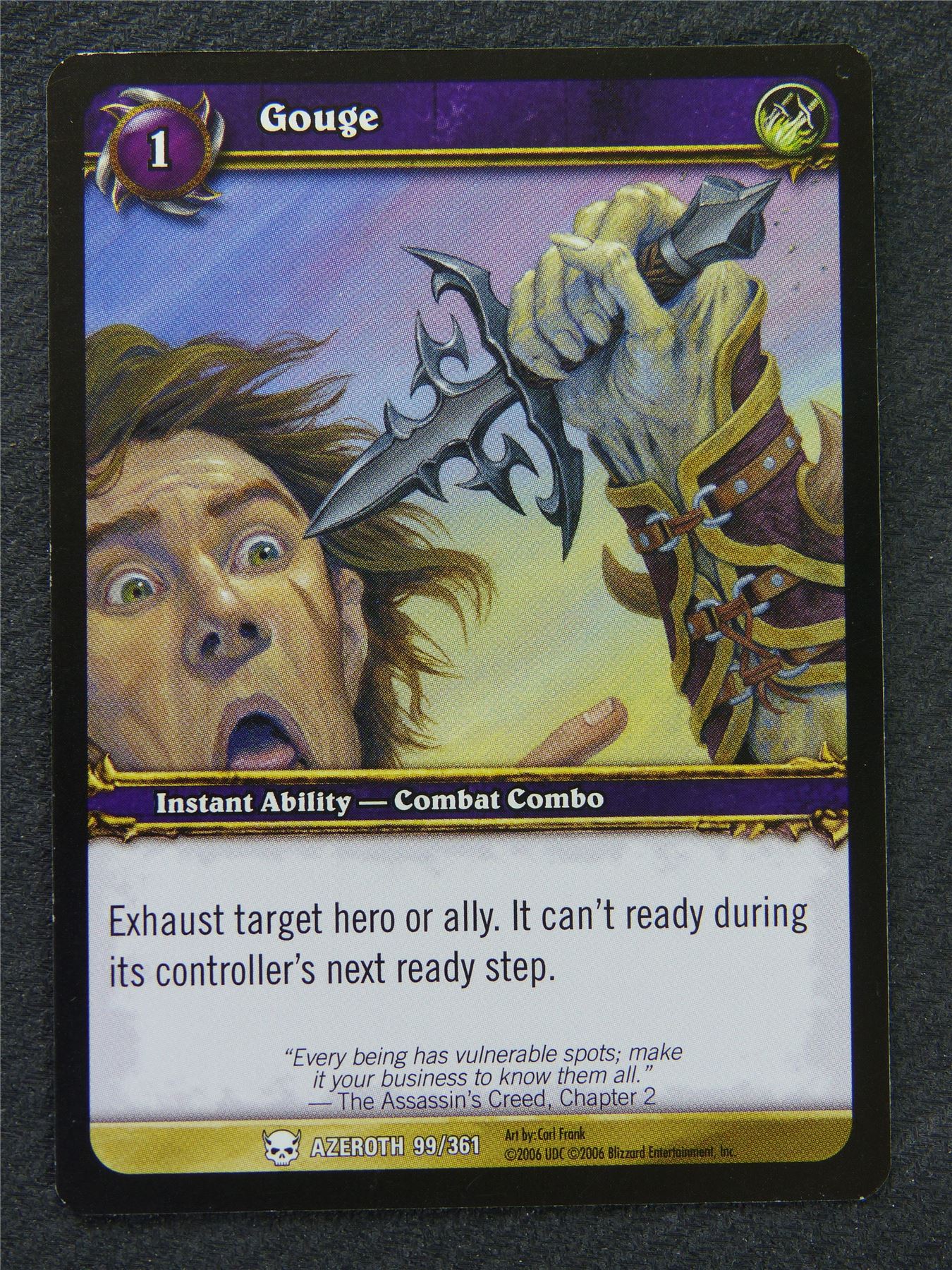 Gouge - Common - World Of Warcraft #1C6