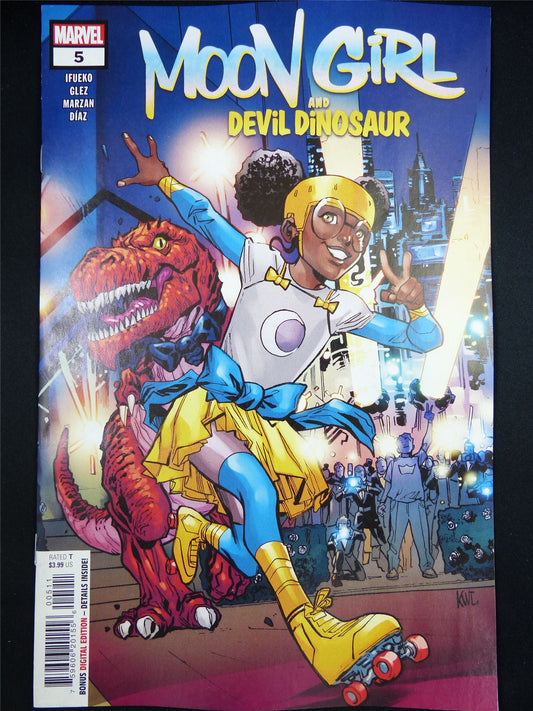 MOON Girl and Devil Dinosaur #5 - Jun 2023 Marvel Comic #22F