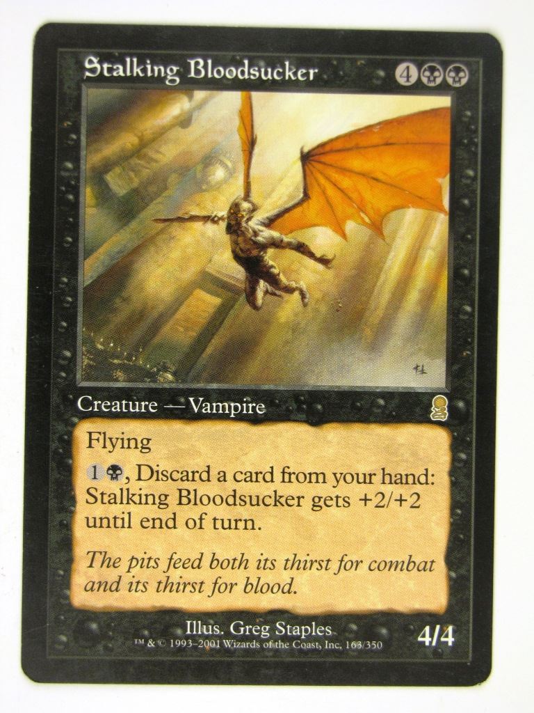 MTG Magic Cards: STALKING BLOODSUCKER played # 17D56