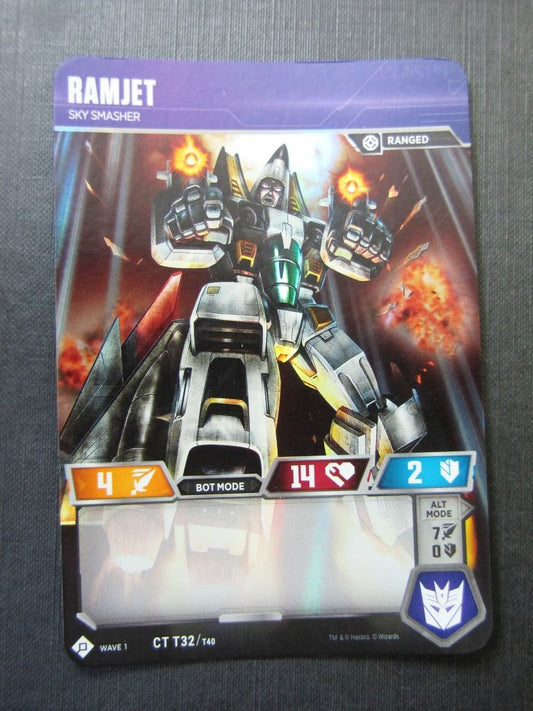 Ramjet CT T32/T40 - Foil - Transformers Cards # 4I98