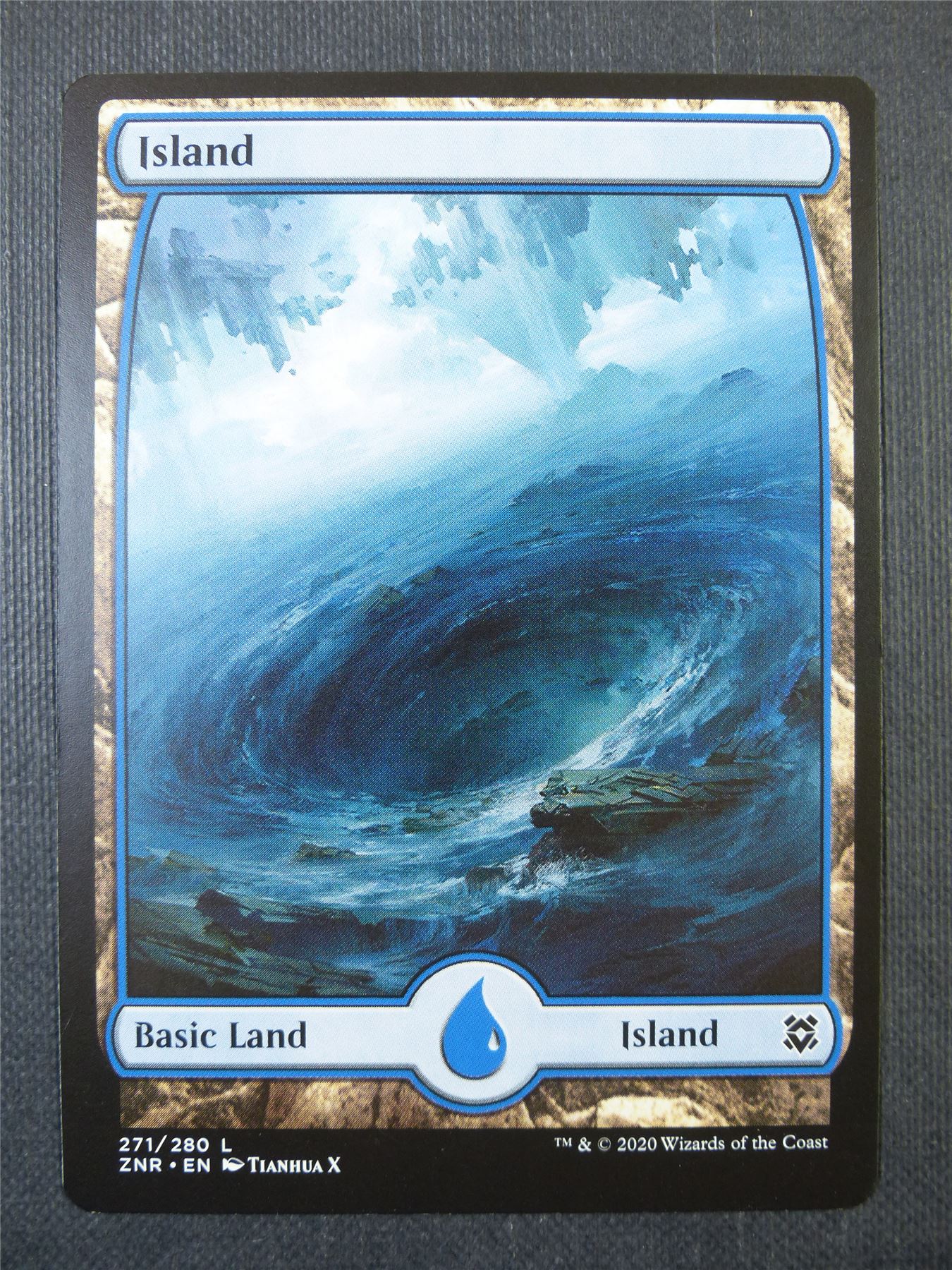 Island 271/280 Full Art - Mtg Card #8XN