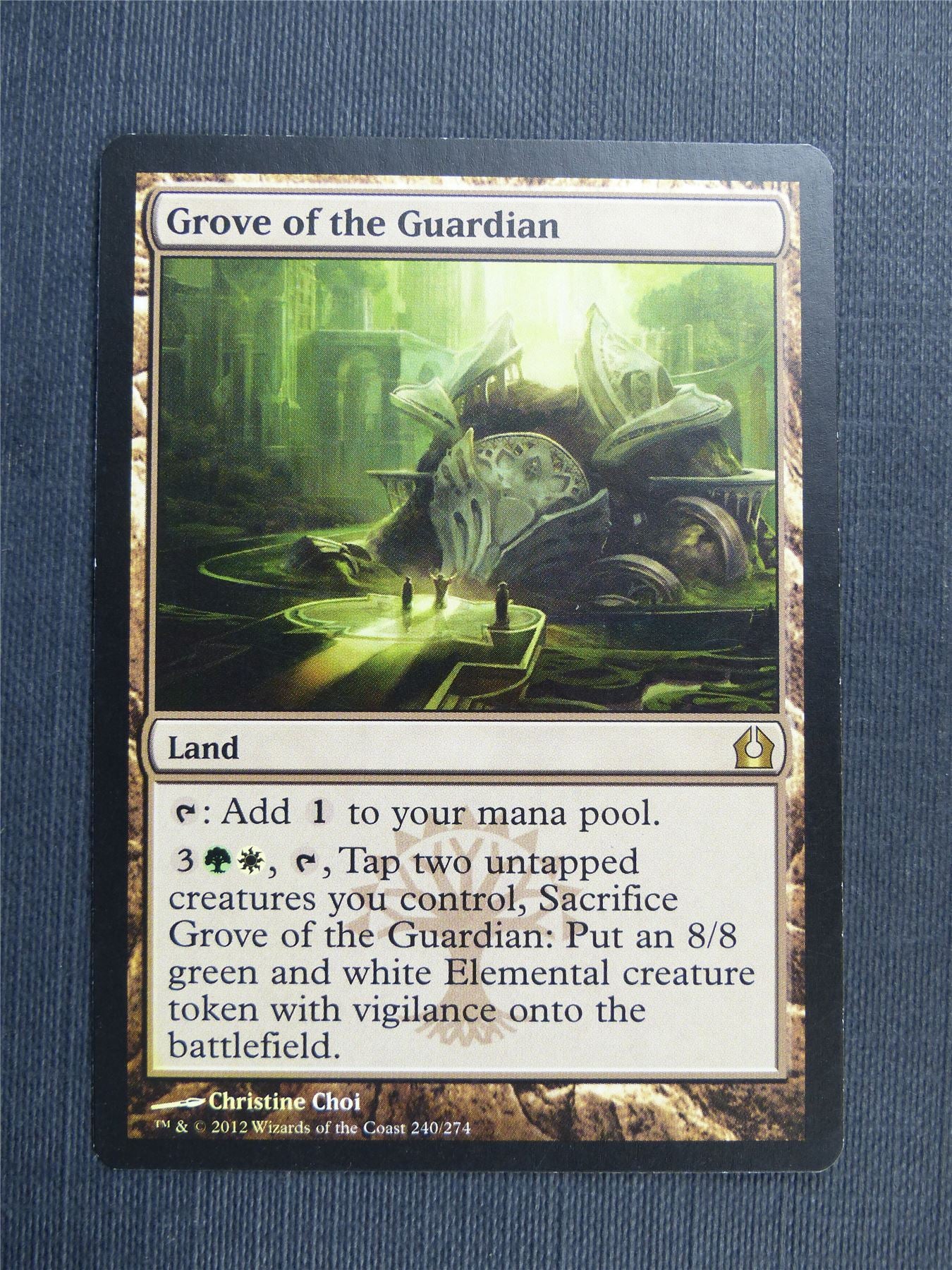 Grove of the Guardian - Mtg Magic Cards #4CA