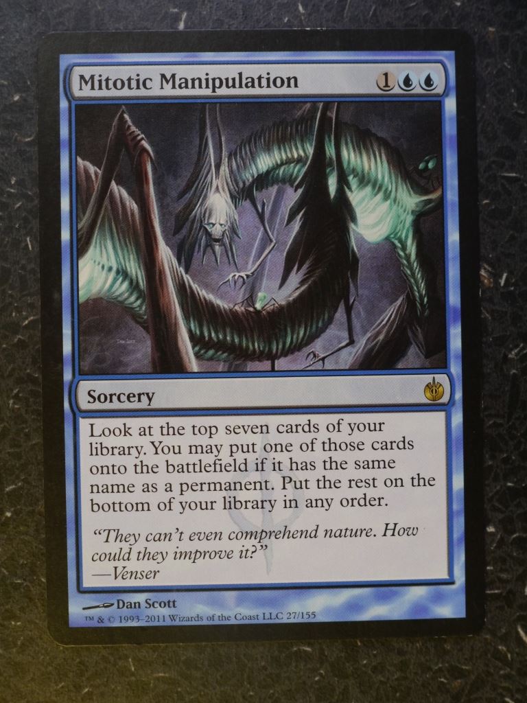 MTG Magic Cards: MITOTIC MANIPULATION # 6D89