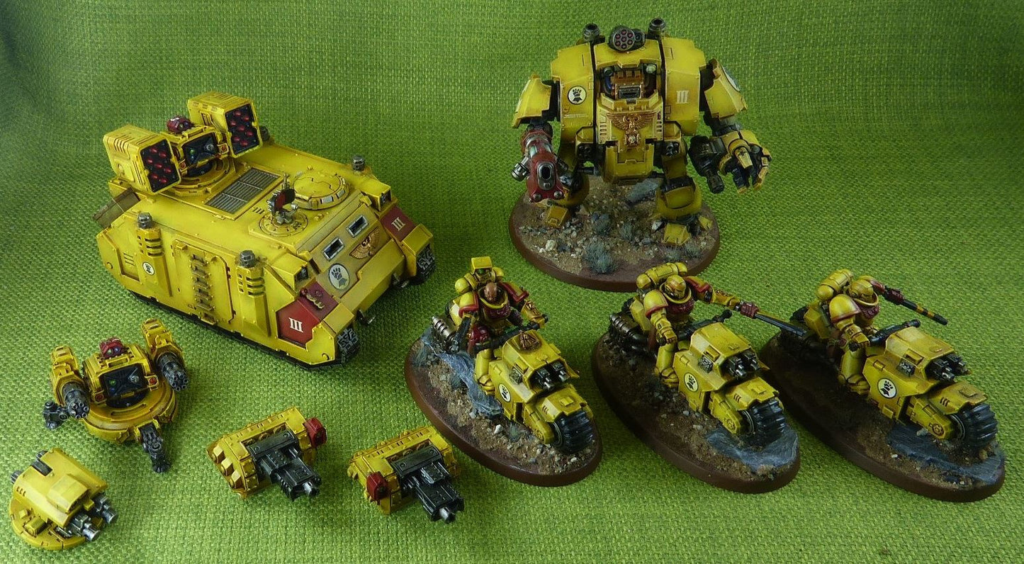 Imperial Fist Small Army - Warhammer 40k #CG