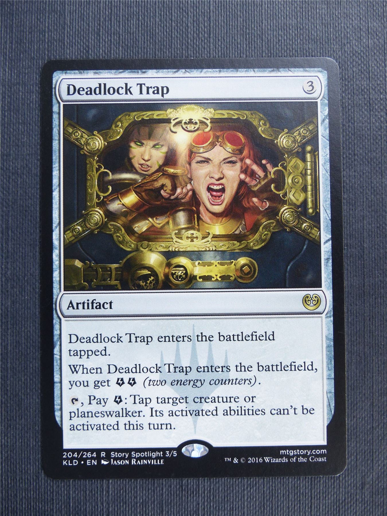 Deadlock Trap - Mtg Magic Cards #4E1