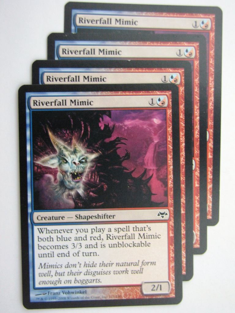 MTG Magic Cards: RIVERFALL MIMIC x4 # 27D15