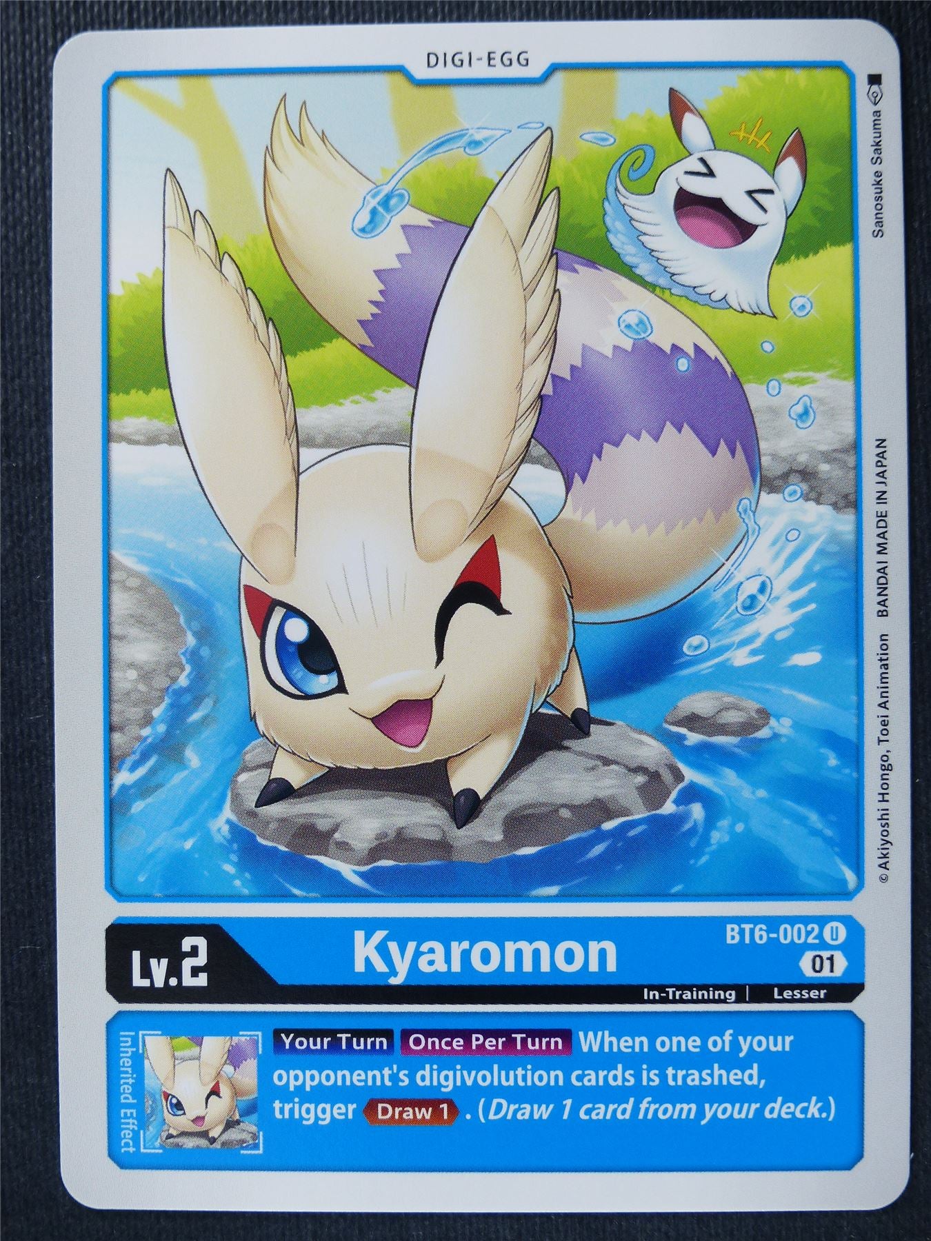 Kyaromon BT6-002 U - Digimon Card #4JZ